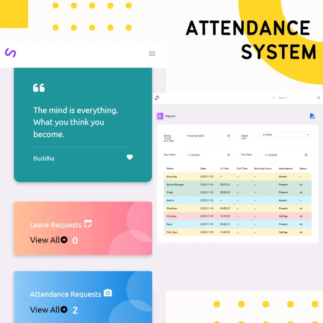 attendance software system